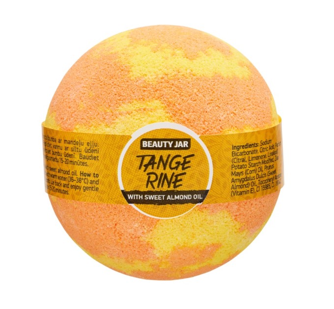 Бомбочка для ванны Tangerine Beauty Jar 150 г: роскошный уход для тела!