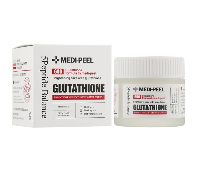 Крем для лица Medi-Peel Bio Intense Glutathione White Cream 50 мл: увлажнение и осветление