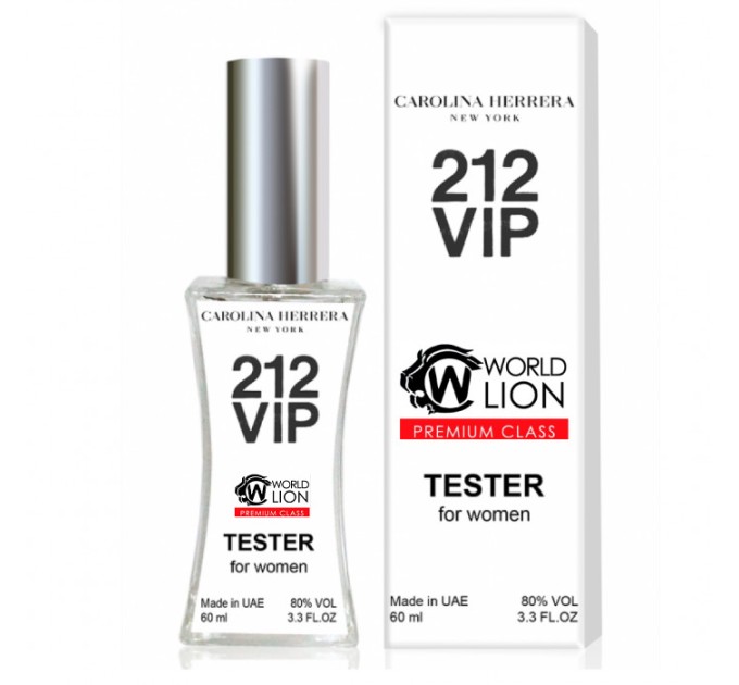 Парфюм Carolina Herrera 212 VIP women - Tester 60ml: неповторимый аромат доступен для каждой женщины