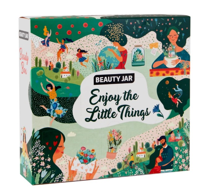 Погрузитесь в удовольствие с косметическим набором Enjoy The Little Things Beauty Jar 210 мл