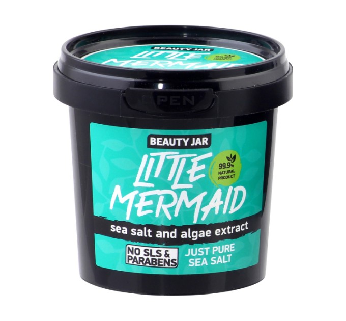 Очаровывающая пенистая соль для ванны Little Mermaid Beauty Jar 200 г