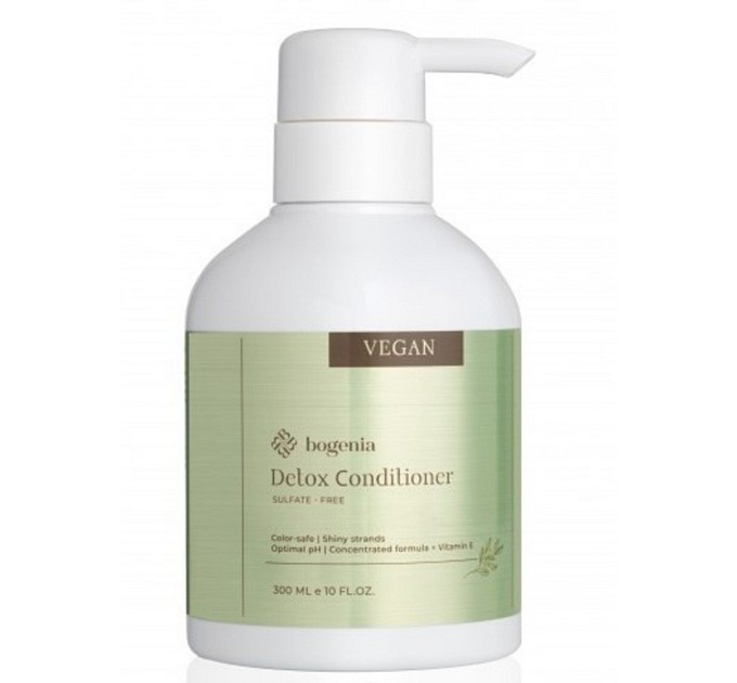 Кондиционер безсульфатный для волос Bogenia Vegan Detox BG409 №002 300 мл (4820249558737)