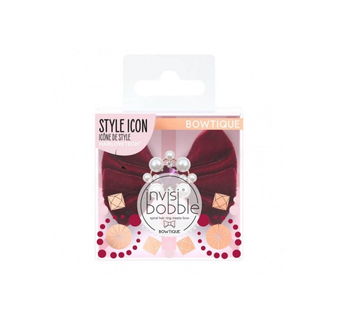 Стильный браслет для волос invisibobble BOWTIQUE