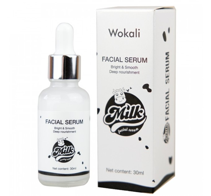 Сыворотка Wokali Milk Facial Serum - интенсивное питание в 30 мл