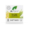 Жесткий шампунь с экстрактом чайного дерева и лимона Dr. Organic 75 г