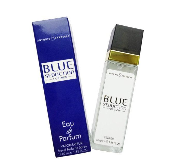 Путешествуйте с ароматом: Antonio Banderas Blue Seduction for Men - Travel Perfume 40ml