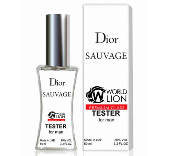 Интенсивный аромат: Парфюм Christian Dior Sauvage - Tester 60ml на agon-v.com.ua