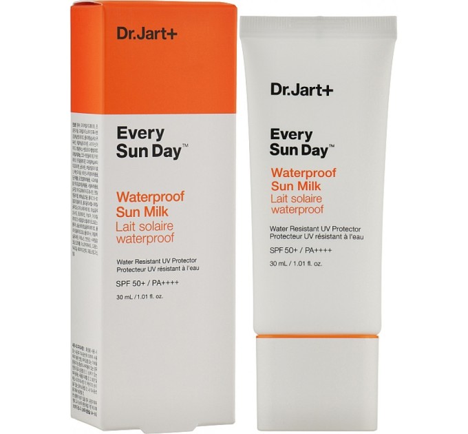 Молочко солнцезащитное Every Sun Day Waterproof Sun Milk SPF50+ PA++++ Dr.Jart: защита от солнца в любой день