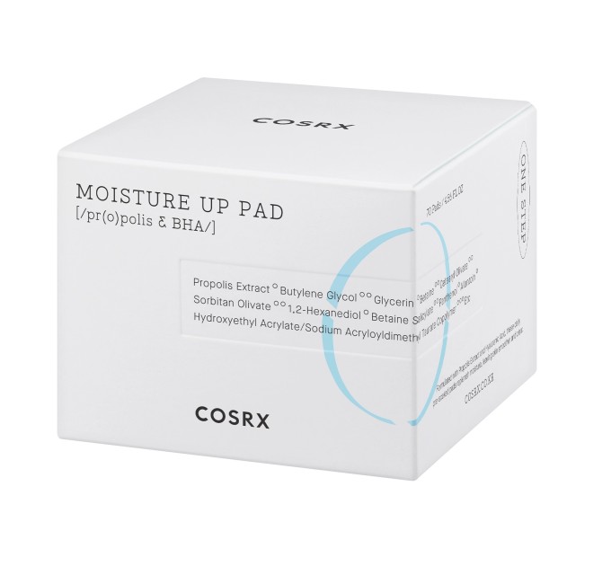 Набор лицевых дисков COSRX One Step Moisture Up Pads - 70 штук