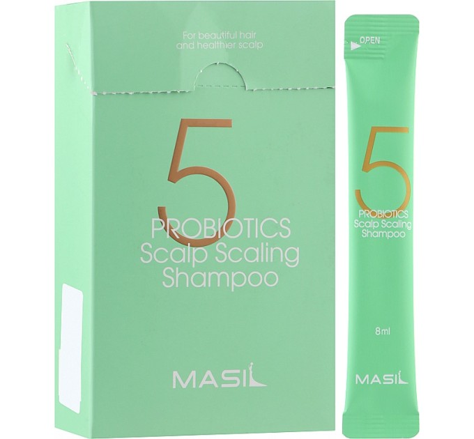 Уникальный шампунь Masil 5 Probiotics Scalp Scaling - глубокая очистка для здоровой кожи головы!