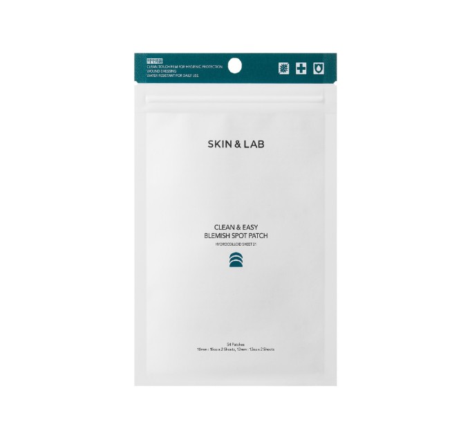 Избавься от прыщей с SKIN&LAB Blemish Patch (54 шт)