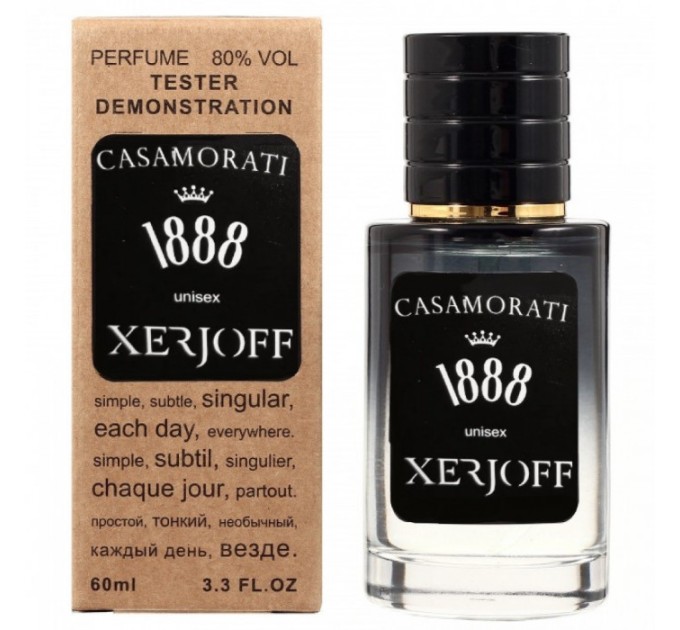 Изысканный тестер Xerjoff Casamorati 1888 - Selective Tester 60ml: эксклюзивный аромат в удобном формате