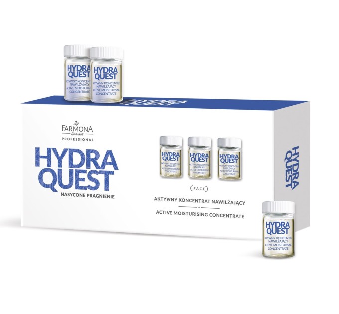 Farmona Hydra Quest: Активный увлажняющий концентрат для лица