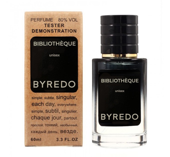 Изысканный аромат: Byredo Bibliotheque - Selective Tester 60ml