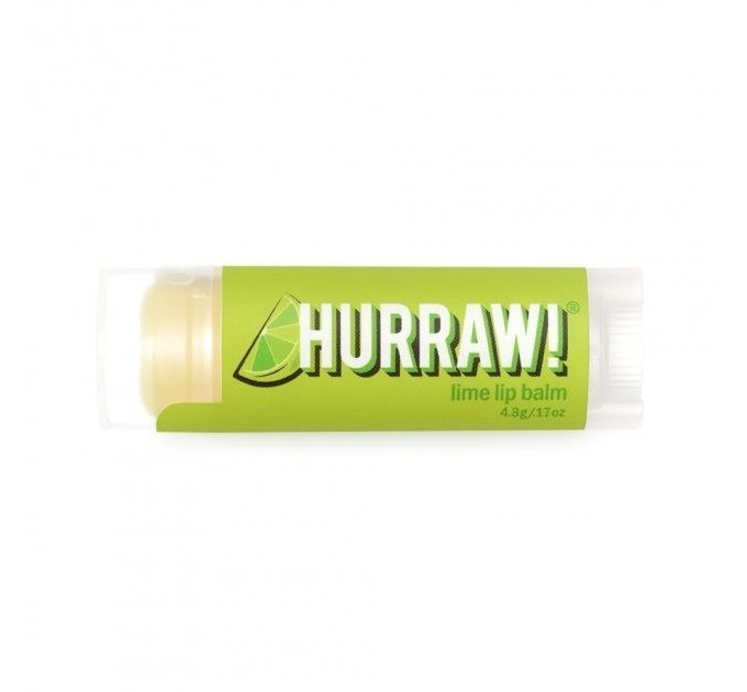 Bальзам для губ Hurraw! Lime Lip Balm - 4,8г: освежающий уход