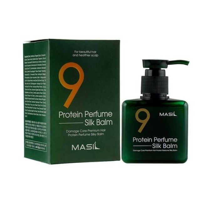 Несмываемый бальзам Masil 9 Protein Perfume Silk для волос.