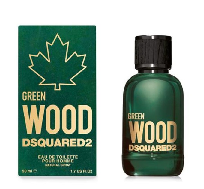 Туалетна вода DSquared2 Wood Green 2019 для чоловіків 50 мл - купити на agon-v.com.ua