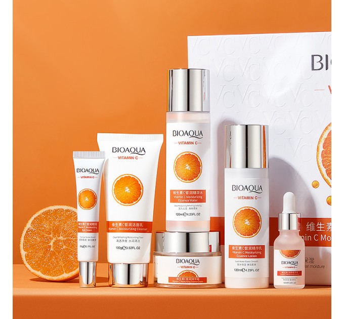 Набор Bioaqua Vitamin C Set 6в1: интенсивное увлажнение для вашей кожи