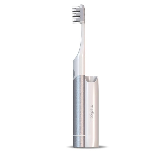 Улучшите свою улыбку с звуковой зубной щеткой Medica+ ProBrush 7.0 Compact (Silver)