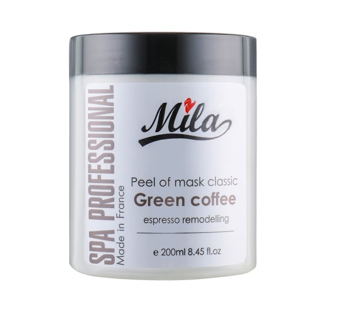 Альгинатная маска Экспресс омоложения с зеленым кофе Espresso Remodelling Mask Green Coffee Mila Perfect 200 г (3702261137200)