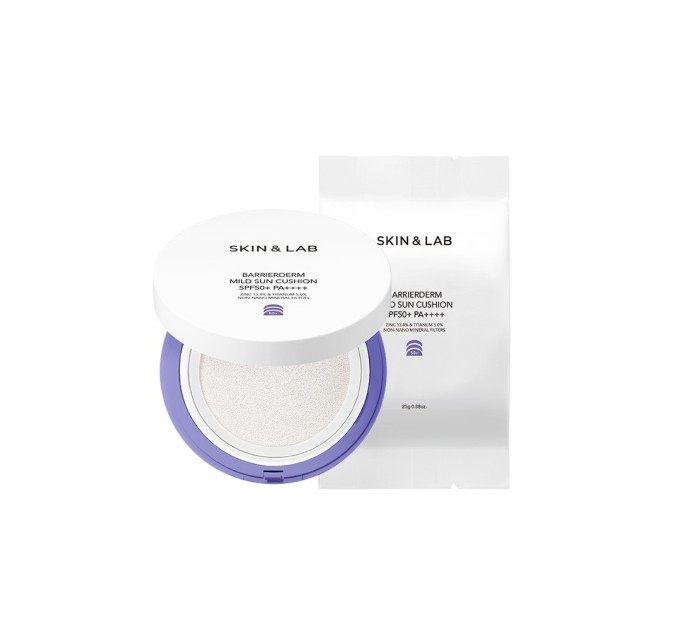 Защита кожи от солнца: SKIN&LAB Barrierderm Sun Cushion