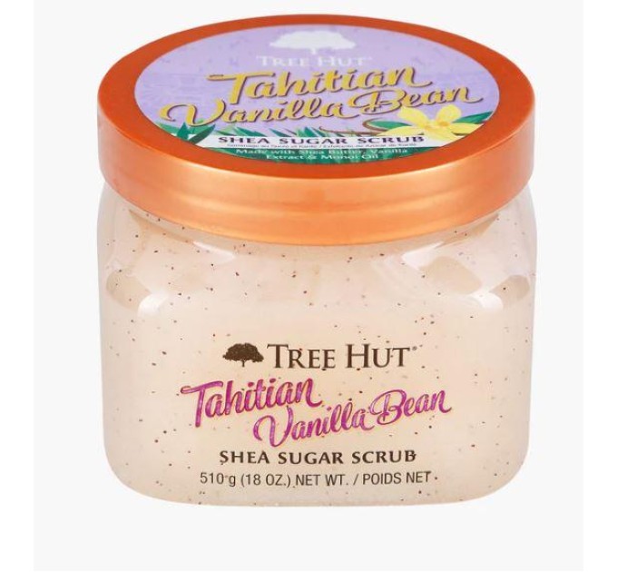 Tree Hut Tahitian Vanilla Bean Body Scrub - 510g