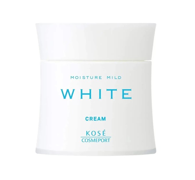 Увлажняющий крем Kose Cosmeport Moisture Mild White: борьба с пигментными пятнами в 55 г