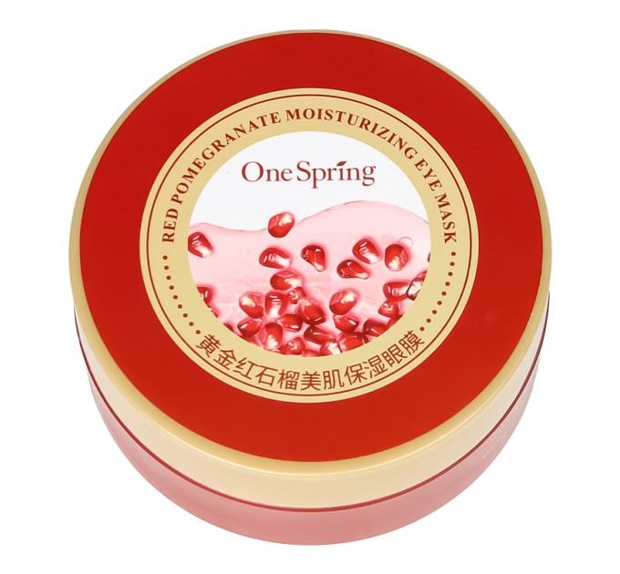 Освежите глаза с патчами OneSpring Red Pomegranate Moisturizing Eye Mask