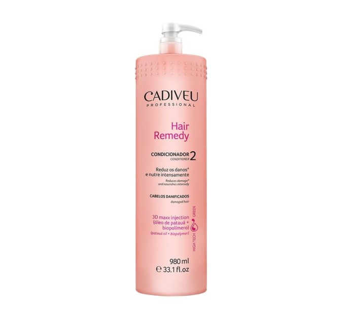 Восстановление волос с Cadiveu Hair Remedy Condicionador 980 ml (HR00012)