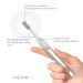 Улучшите свою улыбку с звуковой зубной щеткой Medica+ ProBrush 7.0 Compact (Silver)