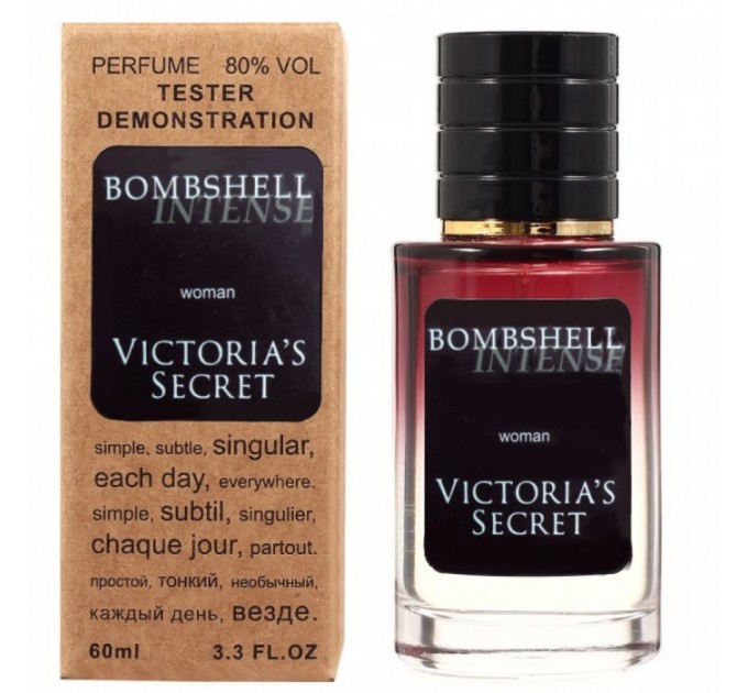 Уникальный тестер Victoria's Secret Bombshell Intense - Selective Tester 60ml: погрузитесь в мир интенсивных ароматов