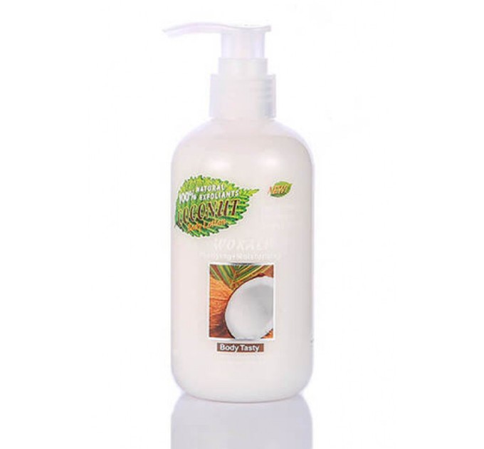 Успокаивающий лосьон для тела Wokali Coconut Body Lotion - нежный уход для вашей кожи