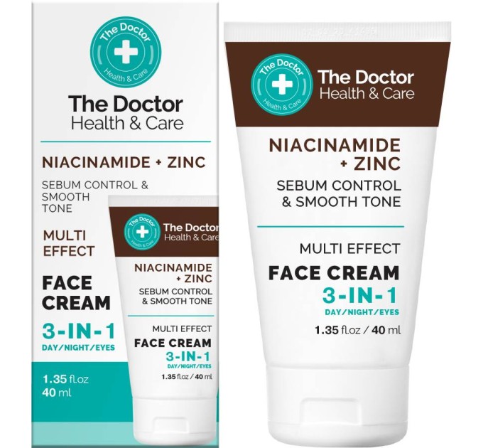 Набор The Doctor Health&Care Niacinamide Zinc 4 шт: омолаживающий комплекс для лица на agon-v.com.ua