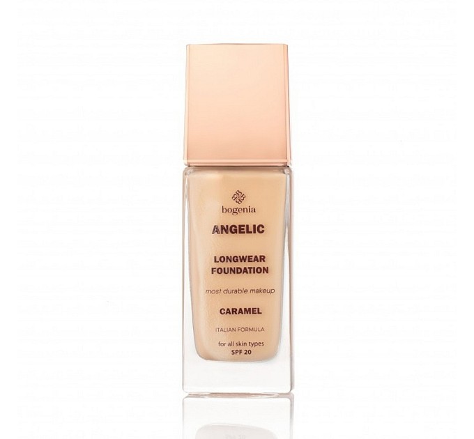 Тональная основа Bogenia Angelic BG605 №006 Caramel 30 мл (4823121500626)