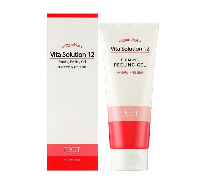 Подтягивающий пилинг-гель Vita Solution 12 Firming Peeling Gel Jigott 180 мл (8809541281952)