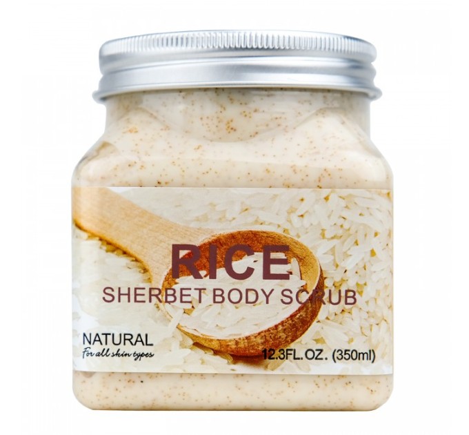 Wokali Rice Sherbet Body Scrub: идеальное средство для сияющей кожи!