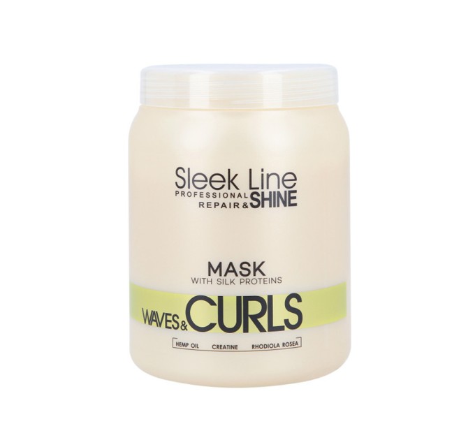 Маска для волнистых волос Stapiz Sleek Line Waves & Curles Mask 1000 мл (5906874553596)