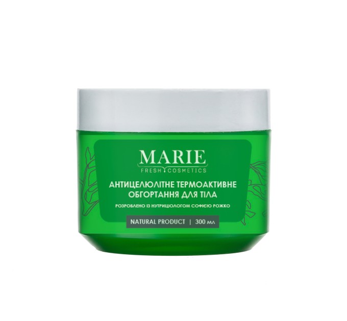 Efficient Anti-Cellulite Body Wrap by Marie Fresh Cosmetics - 300 ml