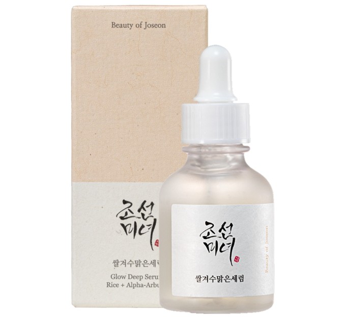 Обретите сияние и ровный тон с сывороткой Beauty of Joseon Glow Deep Serum Rice Alpha-Arbutin 30ml