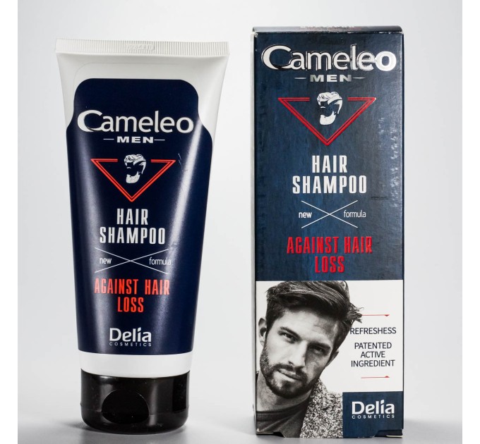 Шампунь для мужчин против выпадения волос Delia Cosmetics Cameleo Men Against Hair Loss Shampoo150 мл (3002 DC)