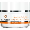 Эффективный Крем с кислотами для жирной и комбинированной кожи Clarena Liposome Salicylic Pyruvic Acid Cream 50 мл