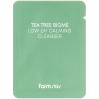 Пенка для умывания с низким pH пробник FarmStay Tea Tree Biome Low Ph Calming Cleanser 2 мл (8809783324493)