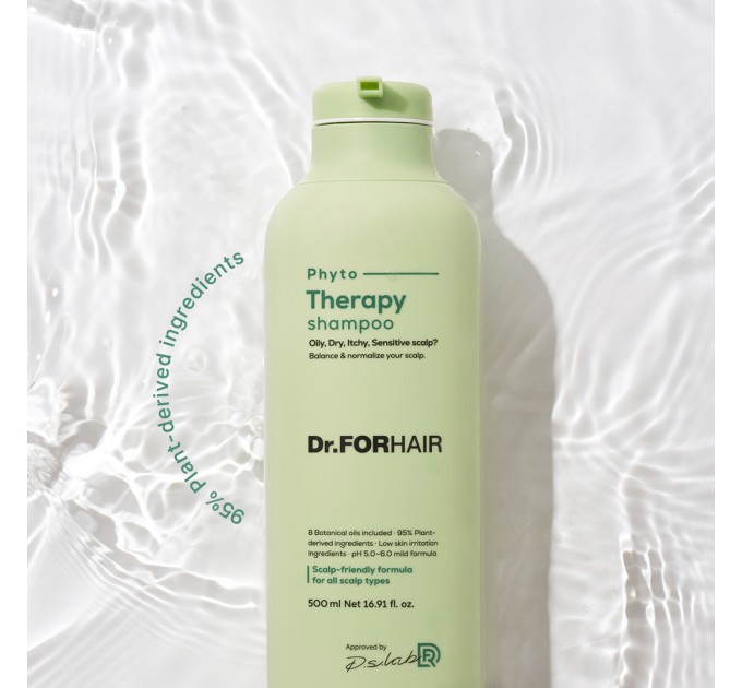 Шампунь для чувствительной кожи головы Dr.FORHAIR Phyto Therapy Shampoo 500 мл