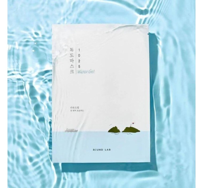 Увлажняющая маска ROUND LAB 1025 Dokdo Water Gel Mask Sheet