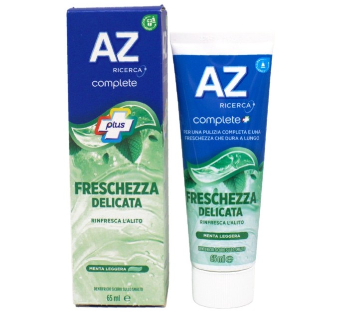 Обеспечьте свежесть улыбки с Зубной пастой AZ Complete Delicate Freshness 65 мл