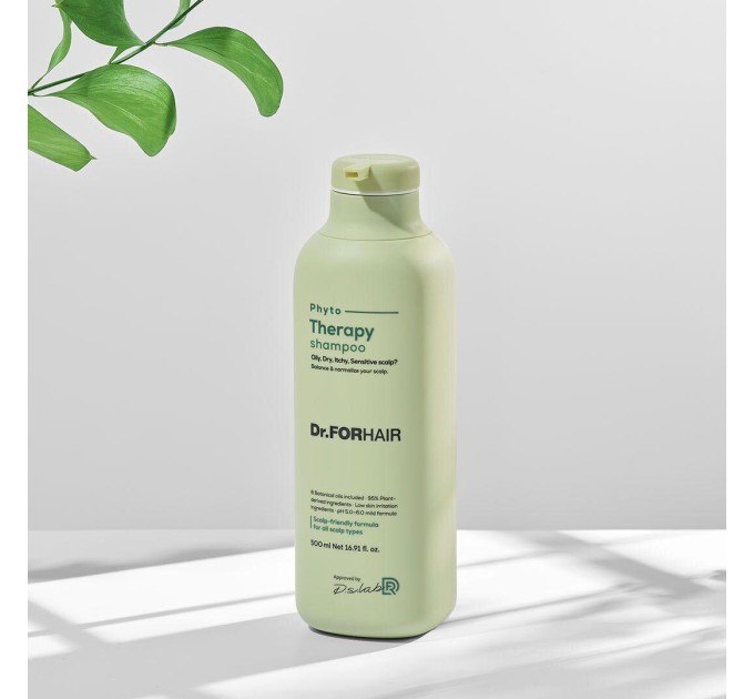 Шампунь для чувствительной кожи головы Dr.FORHAIR Phyto Therapy Shampoo 500 мл