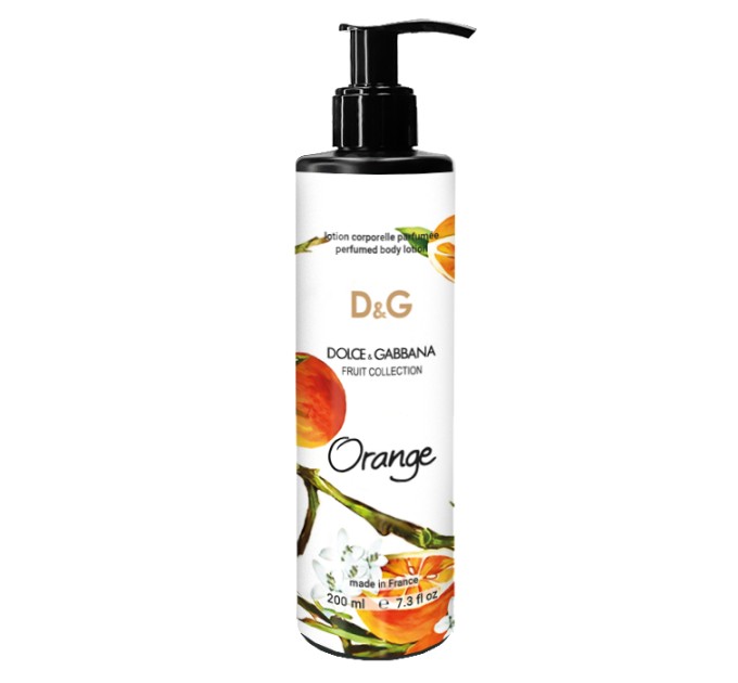 Попробуйте уникальный парфюмированный лосьон для тела Dolce&Gabbana Fruit Collection Orange Brand Collection 200 мл