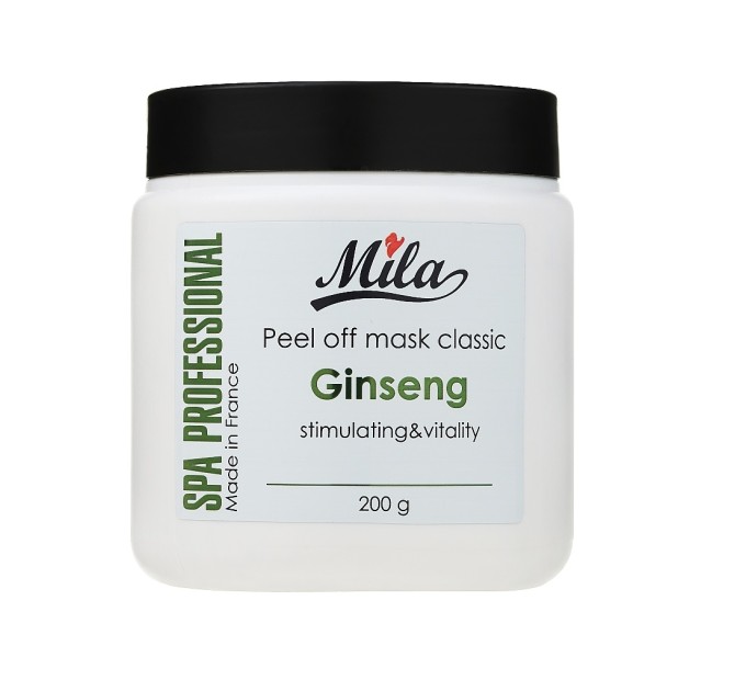 Альгинатная маска Женьшень Жизненная сила Mask Classic Vitality Powder Mila Perfect 200 г (3702261116205)