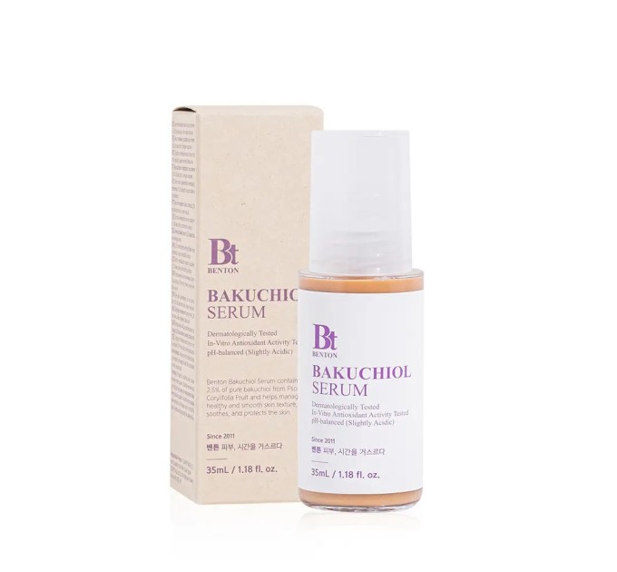 Benton Bakuchiol Serum: Уникальная сыворотка с бакучиолом