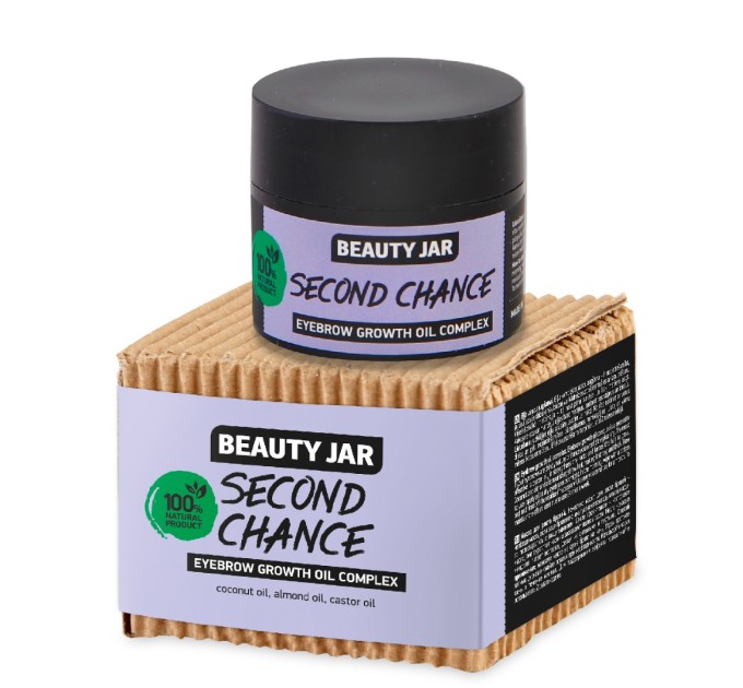 Масло для роста бровей Second Chance Beauty Jar - ваше решение!